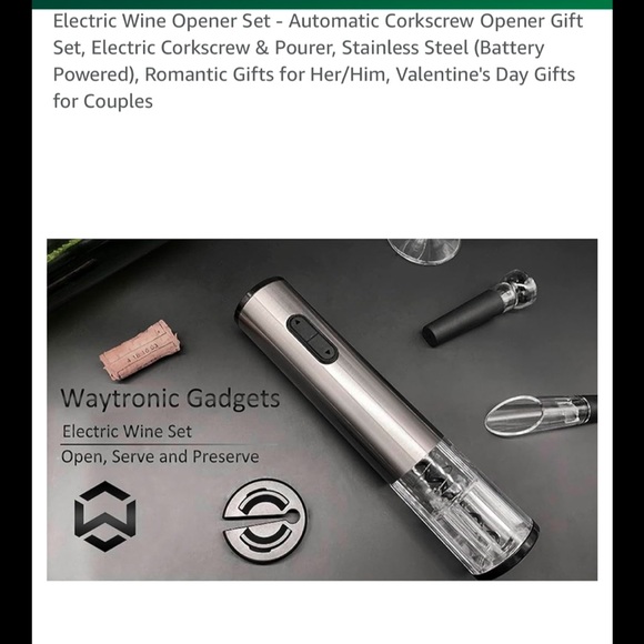 Muson Electric Wine Bottle Opener - Picture 5 of 10